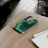 Green Geode in Watercolor - Impact Resistant Phone Case